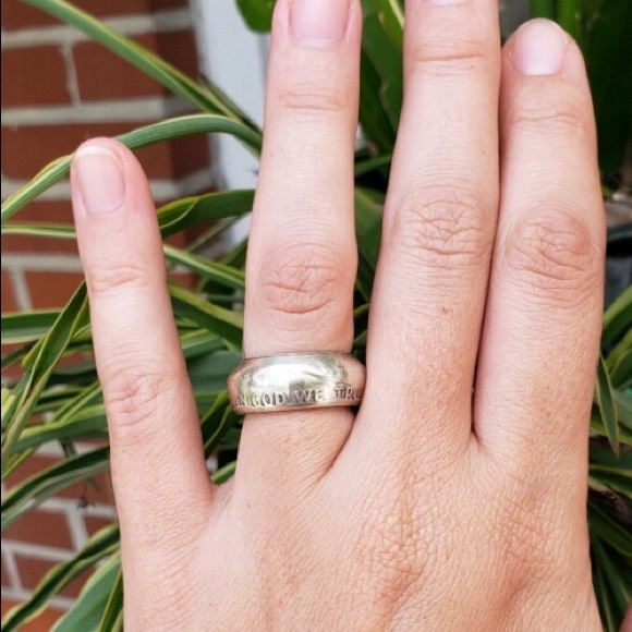 Handcrafted Coin Ring | Ben Franklin Half Dollar - Picture 4 of 7